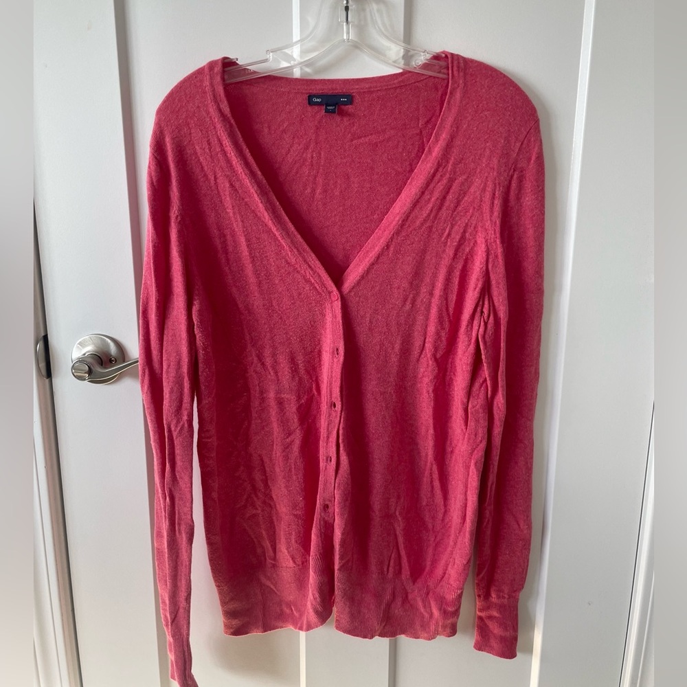 Gap Salmon Cardigan